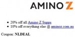Amino Z discount code