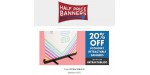Half Price Banners discount code