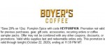 Boyers Coffee discount code