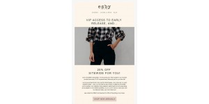 Esby Apparel coupon code