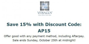 Vitrazza coupon code