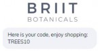 Briit Botanicals discount code