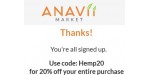 Anavii Market discount code
