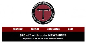 Testosterone Shoes coupon code