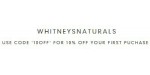 Whitneys Naturals discount code