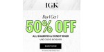 IGK Hair discount code