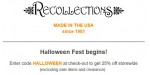 Recollections discount code