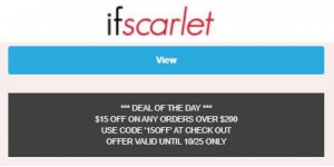 Ifscarlet coupon code