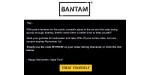 Bantam Vape discount code