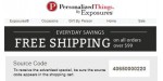Personalized Things discount code