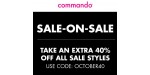 Commando discount code