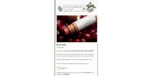 Grounded Sage Skincare coupon code