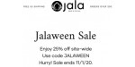 Jala discount code