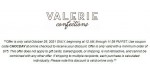 Valerie Confections discount code