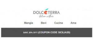Dolceterra Italian coupon code