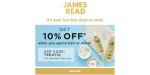 James Read discount code