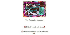 The Turquoise Leopard coupon code