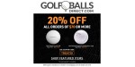 Golf Balls Direct discount code