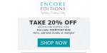 Encore Editions discount code