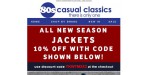 80s Casual Classics discount code