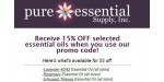 Pure Essential Supply discount code
