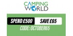 Camping World UK coupon code