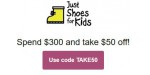 Just Shoes 4 Kids discount code