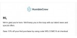 Humble Crew discount code