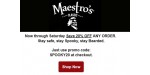 Maestros Classic coupon code