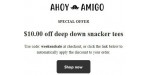 Ahoy Amigo discount code