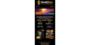Vandal Store coupon code