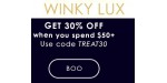 Winky Lux discount code