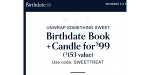 Birthdate Candles coupon code
