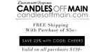 Candles Off Main discount code