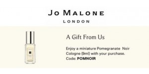 Jo Malone London coupon code