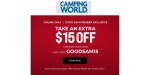 Camping World coupon code