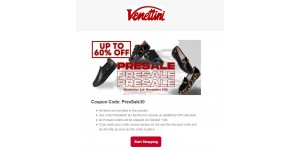 Venettini coupon code