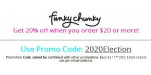 Funky Chunky coupon code
