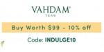 Vahdam Teas discount code