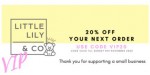 Little Lily & Co discount code
