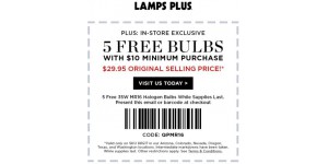 Lamps Plus coupon code