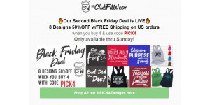 Club Fit Wear coupon code