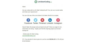 Lets Start Coding coupon code