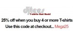 Dj Tees discount code