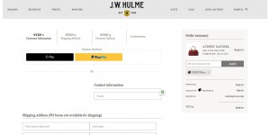 JW Hulme coupon code