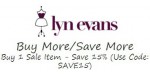 Lyn Evans discount code
