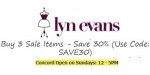 Lyn Evans discount code