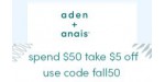 Aden + Anais USA discount code