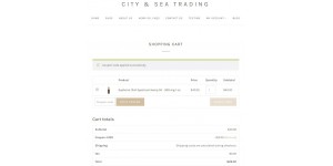 City & Sea Trading coupon code