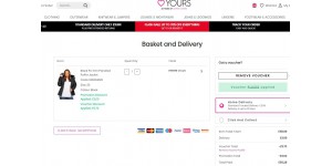 Yours Clothing coupon code